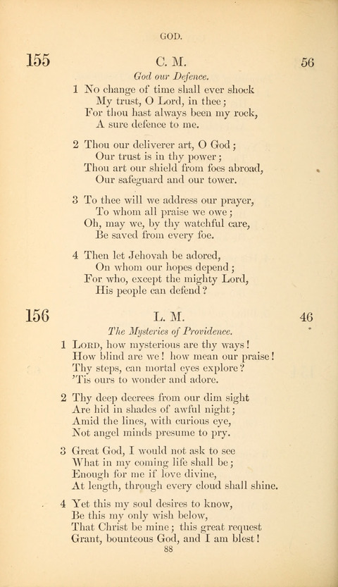The Baptist Hymn Book page 88