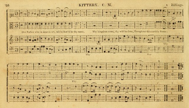 The beauties of harmony: containing the rudiments of music on a new and improved plan; including, with the rules of singing, an explanation of the rules and principles of composition ; together with a page 107