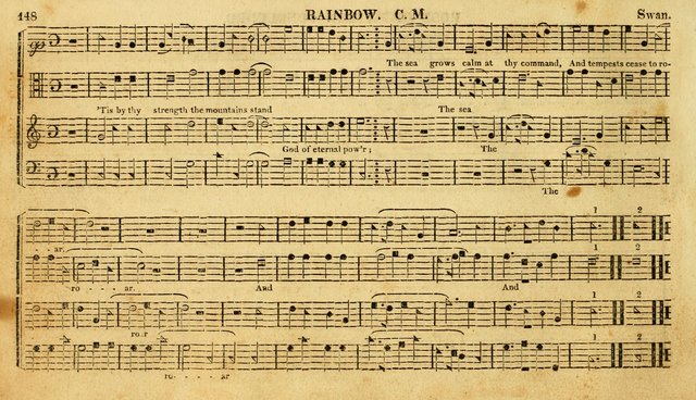 The beauties of harmony: containing the rudiments of music on a new and improved plan; including, with the rules of singing, an explanation of the rules and principles of composition ; together with a page 159