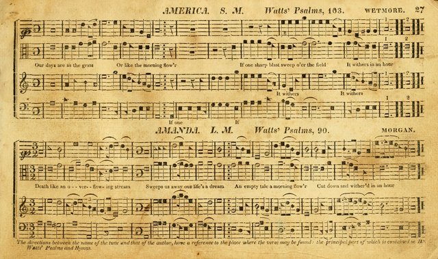 The Beauties of harmony: containing the rudiments of music on a new and improved plan; including, with the rules of singing, an explanation of the rules and principles of composition ; together with a page 34