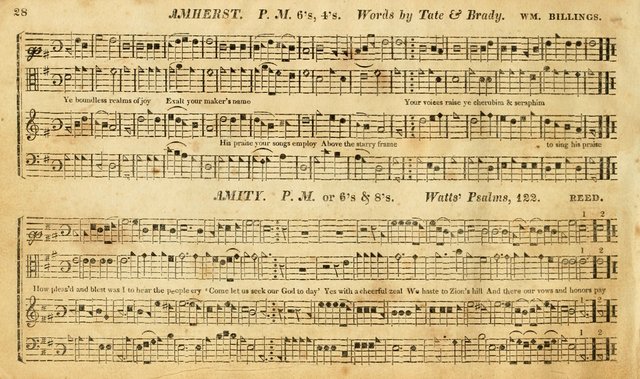 The Beauties of harmony: containing the rudiments of music on a new and improved plan; including, with the rules of singing, an explanation of the rules and principles of composition ; together with a page 35