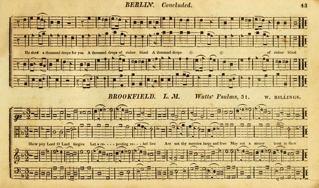 The Beauties of harmony: containing the rudiments of music on a new and improved plan; including, with the rules of singing, an explanation of the rules and principles of composition ; together with a page 50