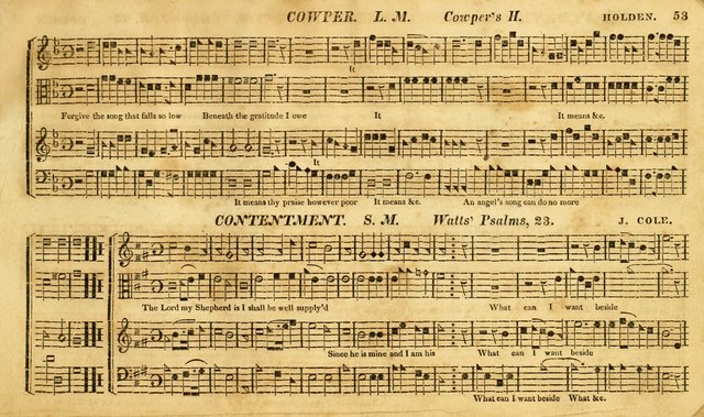 The Beauties of harmony: containing the rudiments of music on a new and improved plan; including, with the rules of singing, an explanation of the rules and principles of composition ; together with a page 60