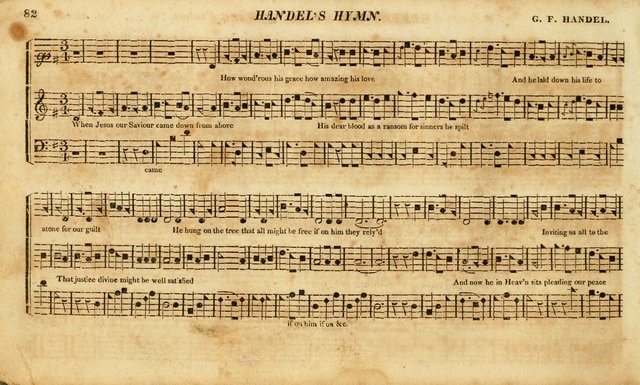 The Beauties of harmony: containing the rudiments of music on a new and improved plan; including, with the rules of singing, an explanation of the rules and principles of composition ; together with a page 89