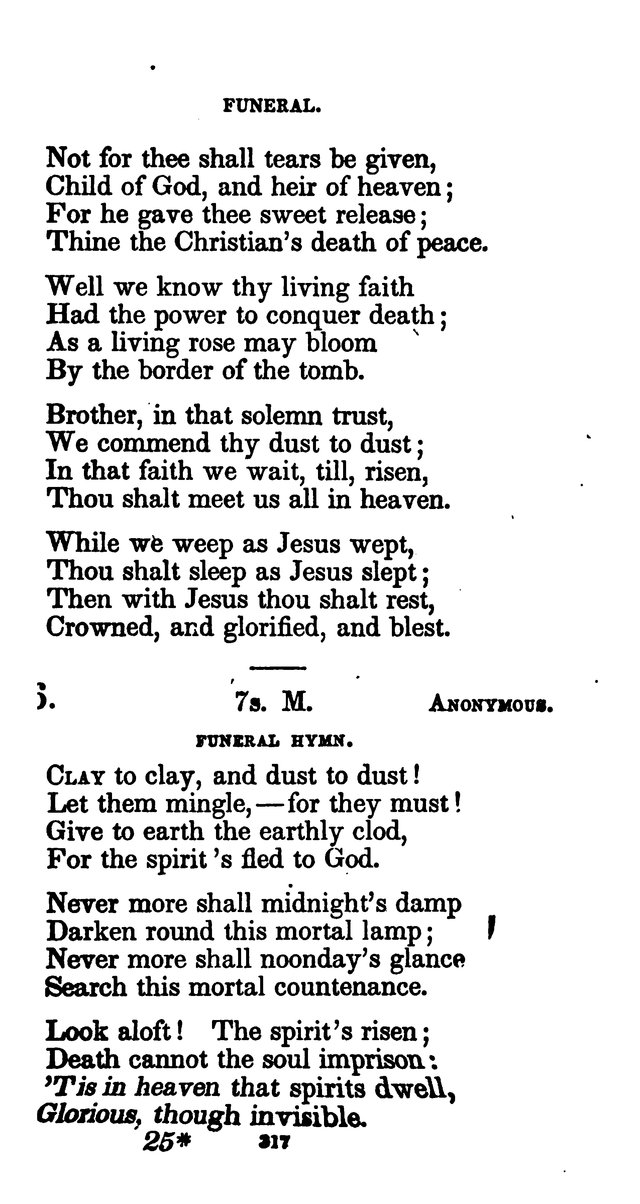 A Book of Hymns for Public and Private Devotion. (10th ed.) page 323
