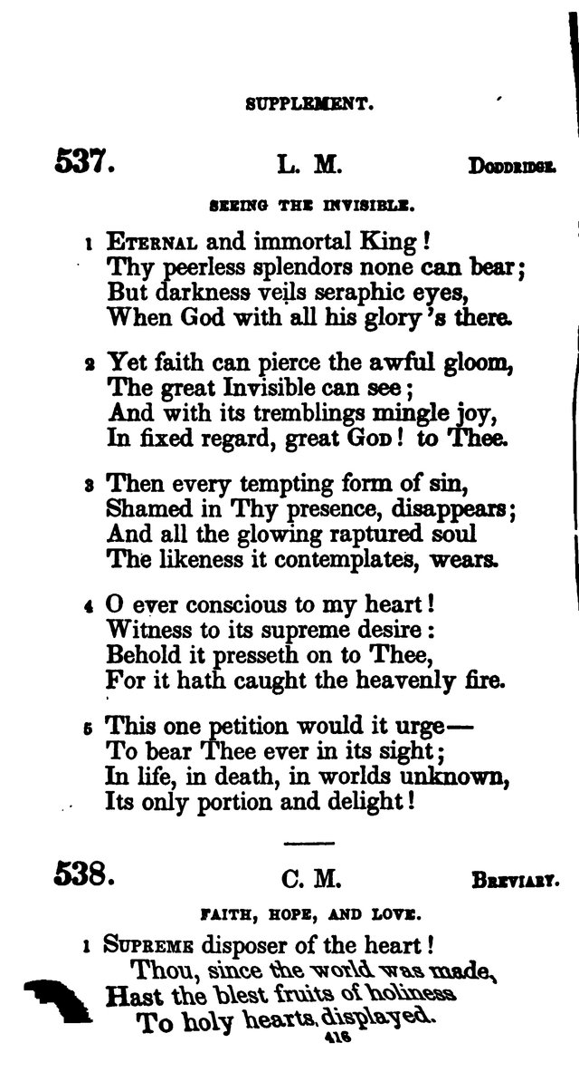 A Book of Hymns for Public and Private Devotion. (10th ed.) page 422
