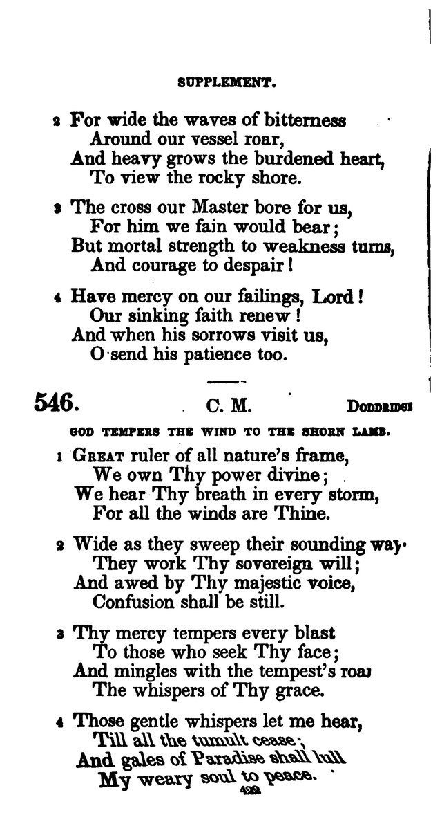 A Book of Hymns for Public and Private Devotion. (10th ed.) page 428