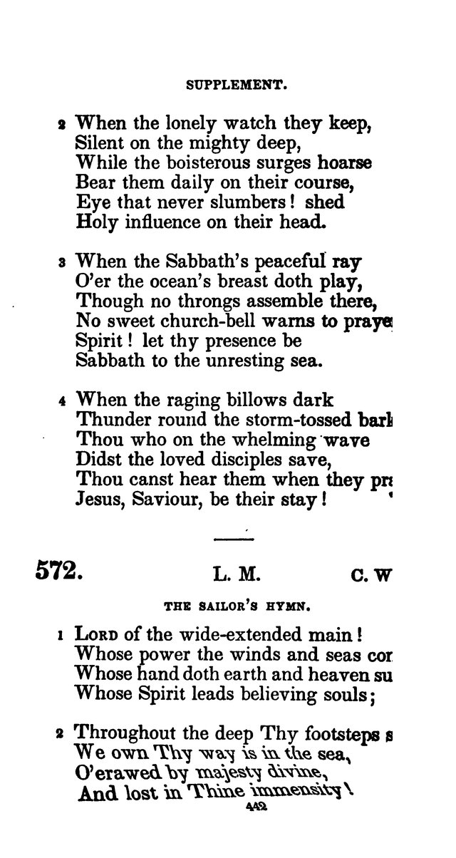A Book of Hymns for Public and Private Devotion. (10th ed.) page 448