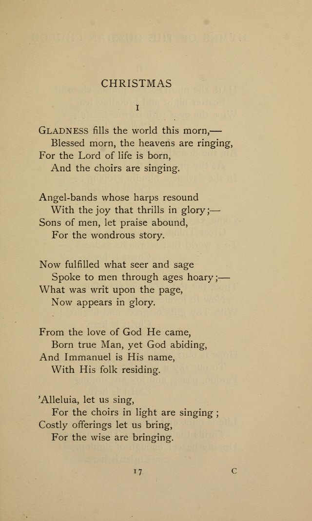 Hymns of the Russian Church: being translations, centos, and suggestions from the Greek office books with an introduction page 17