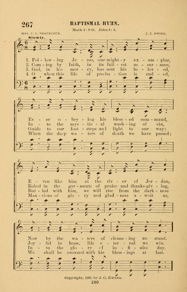The Brethren Hymnody: with tunes for the sanctuary, Sunday-school, prayer meeting and home circle page 130