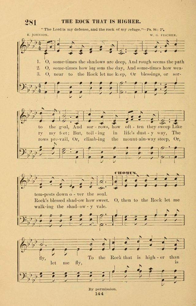 The Brethren Hymnody: with tunes for the sanctuary, Sunday-school, prayer meeting and home circle page 144