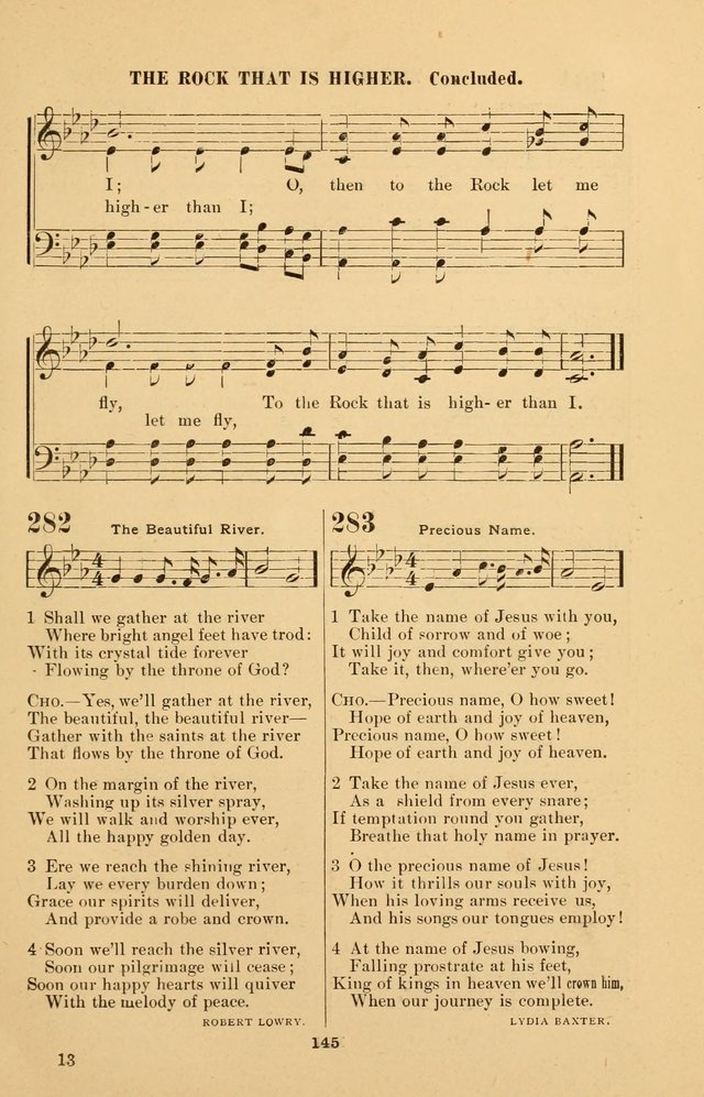 The Brethren Hymnody: with tunes for the sanctuary, Sunday-school, prayer meeting and home circle page 145