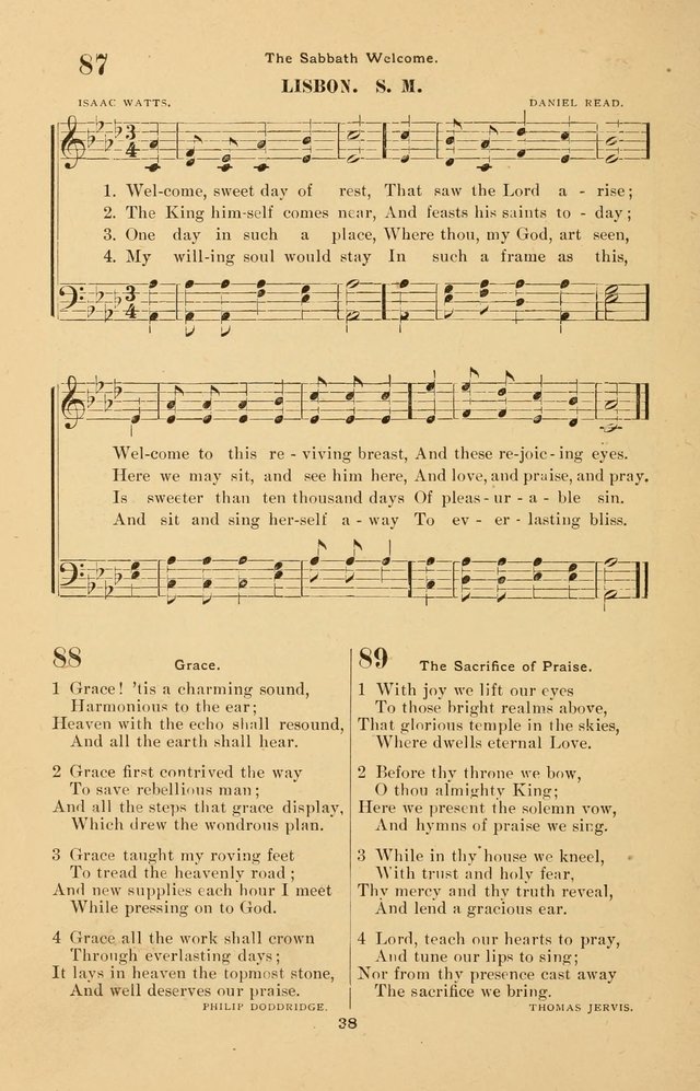 The Brethren Hymnody: with tunes for the sanctuary, Sunday-school, prayer meeting and home circle page 38