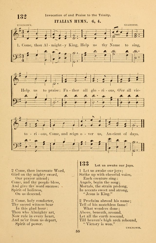 The Brethren Hymnody: with tunes for the sanctuary, Sunday-school, prayer meeting and home circle page 55