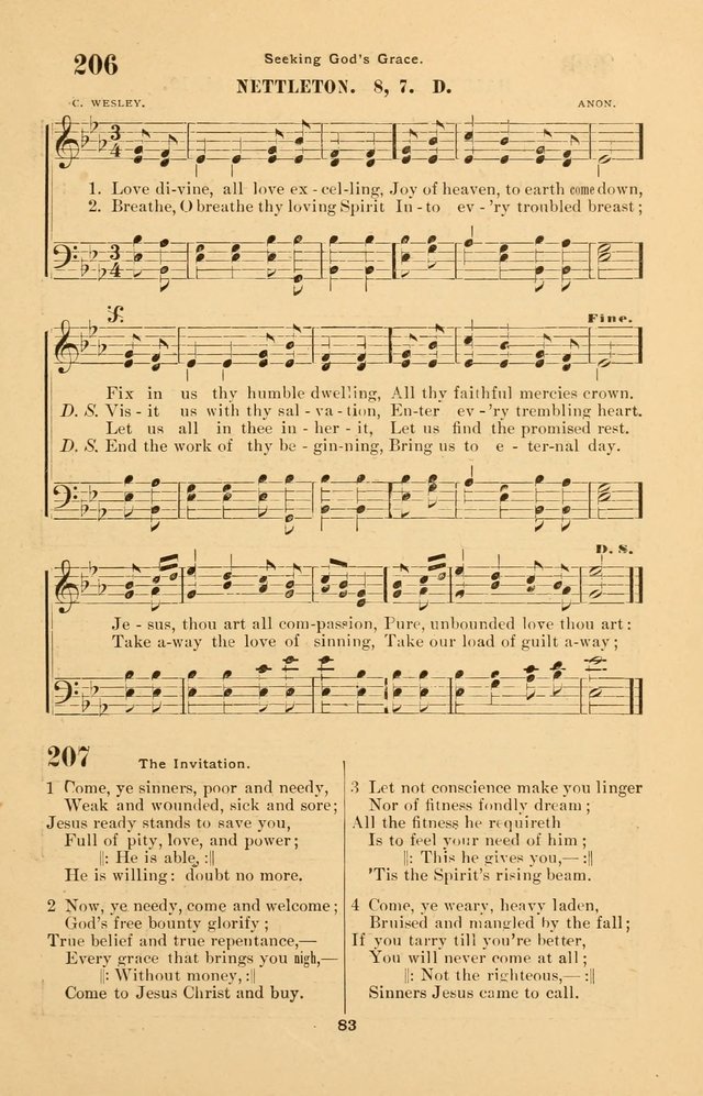 The Brethren Hymnody: with tunes for the sanctuary, Sunday-school, prayer meeting and home circle page 83