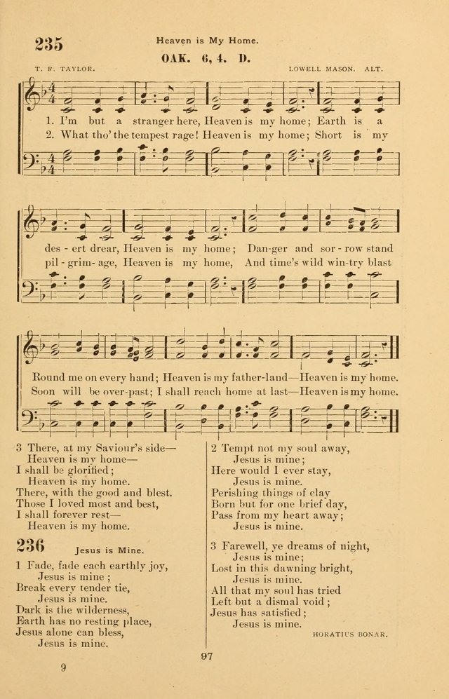 The Brethren Hymnody: with tunes for the sanctuary, Sunday-school, prayer meeting and home circle page 97