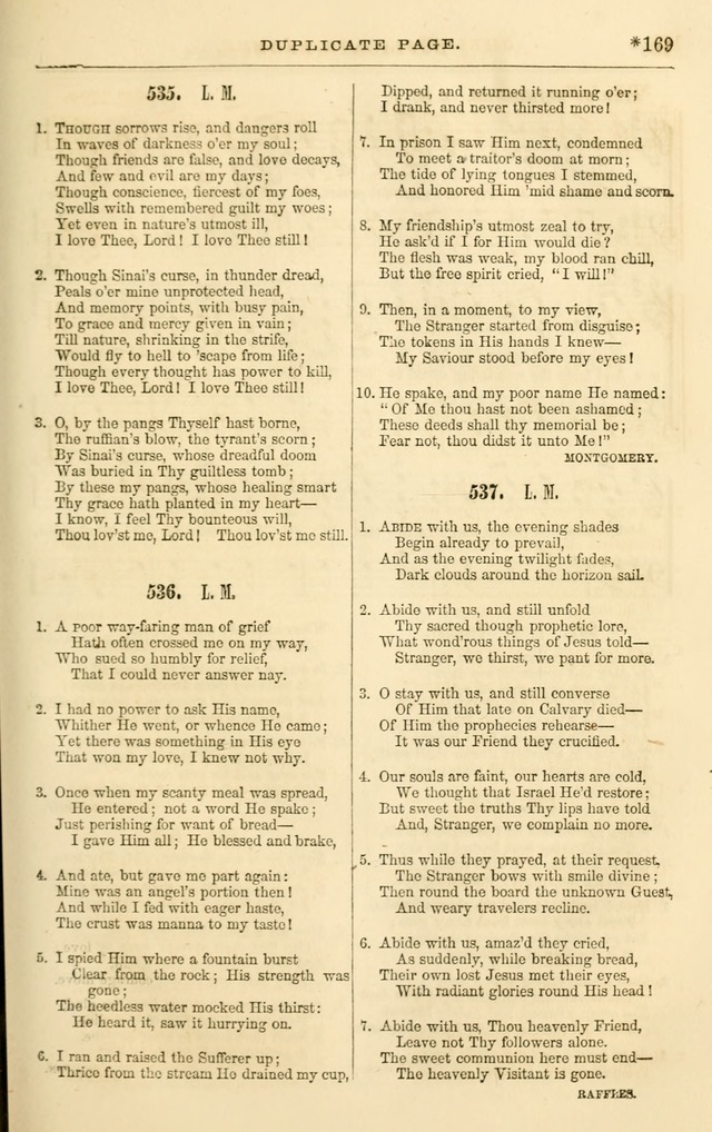 The Baptist hymn and tune book: being "The Plymouth collection" enlarged, and adapted to the use of Baptist churches page 252