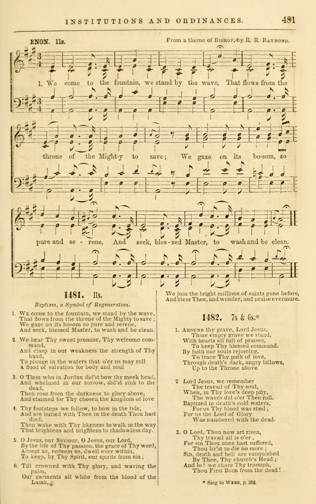 The Baptist hymn and tune book: being "The Plymouth collection" enlarged, and adapted to the use of Baptist churches page 590