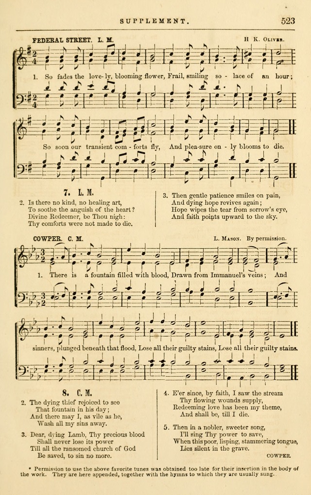 The Baptist hymn and tune book: being "The Plymouth collection" enlarged, and adapted to the use of Baptist churches page 632