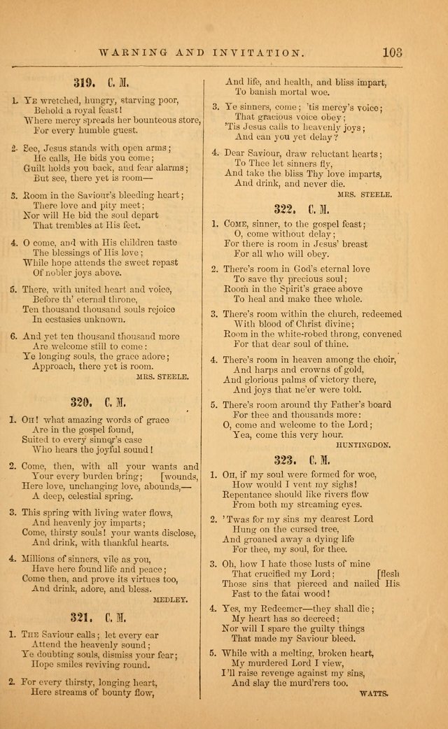 The Baptist Hymn and Tune Book: being "The Plymouth Collection" enlarged and adapted to the use of Baptist churches page 155