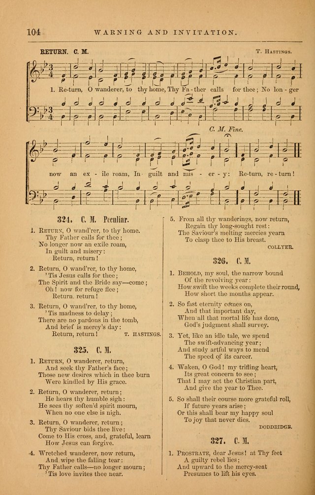 The Baptist Hymn and Tune Book: being "The Plymouth Collection" enlarged and adapted to the use of Baptist churches page 156