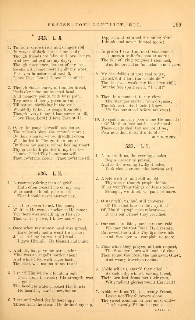 The Baptist Hymn and Tune Book: being "The Plymouth Collection" enlarged and adapted to the use of Baptist churches page 221