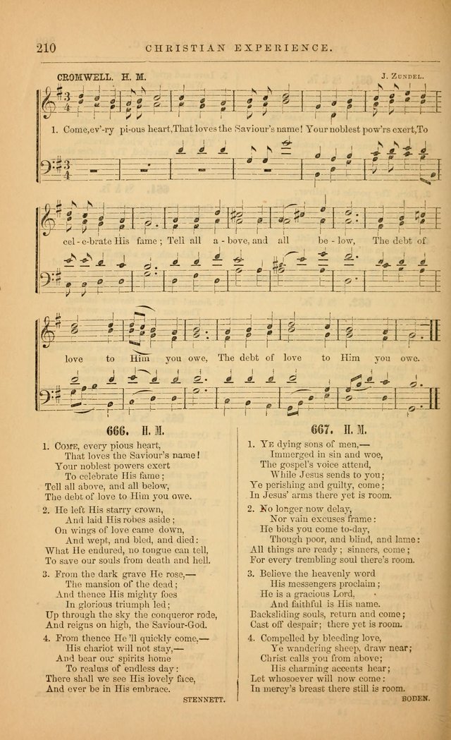 The Baptist Hymn and Tune Book: being "The Plymouth Collection" enlarged and adapted to the use of Baptist churches page 262