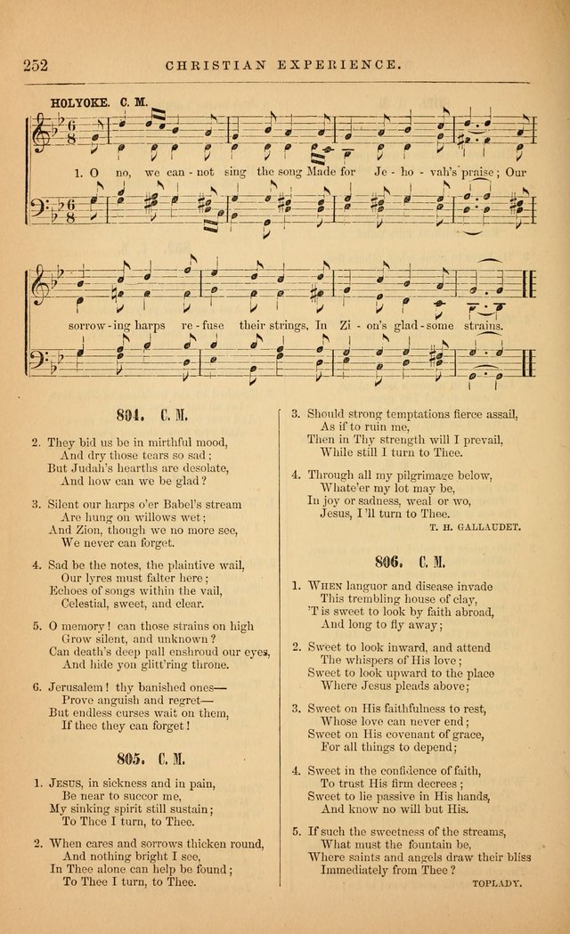 The Baptist Hymn and Tune Book: being "The Plymouth Collection" enlarged and adapted to the use of Baptist churches page 306