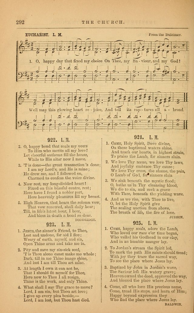 The Baptist Hymn and Tune Book: being "The Plymouth Collection" enlarged and adapted to the use of Baptist churches page 346