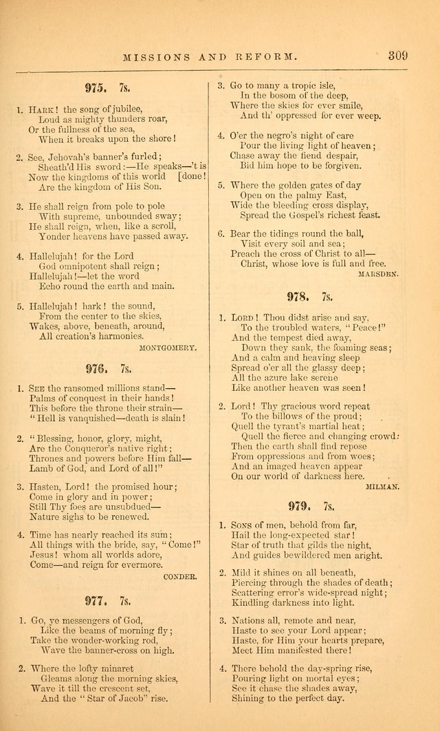 The Baptist Hymn and Tune Book: being "The Plymouth Collection" enlarged and adapted to the use of Baptist churches page 363