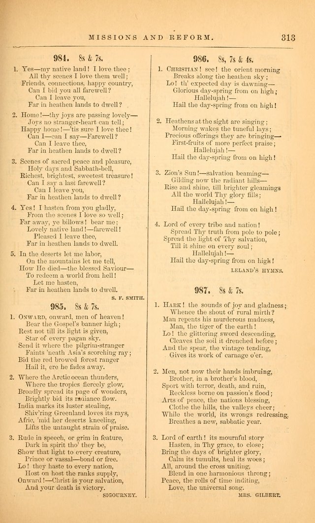 The Baptist Hymn and Tune Book: being "The Plymouth Collection" enlarged and adapted to the use of Baptist churches page 367