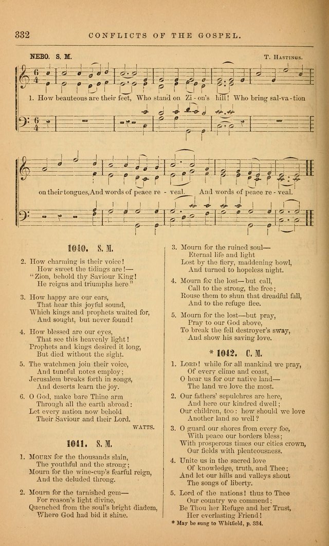 The Baptist Hymn and Tune Book: being "The Plymouth Collection" enlarged and adapted to the use of Baptist churches page 386