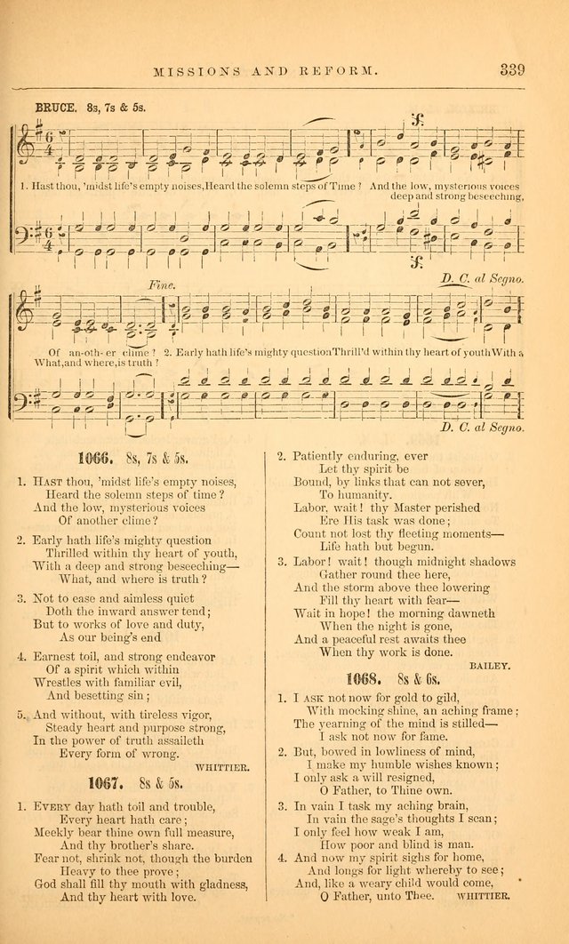 The Baptist Hymn and Tune Book: being "The Plymouth Collection" enlarged and adapted to the use of Baptist churches page 393