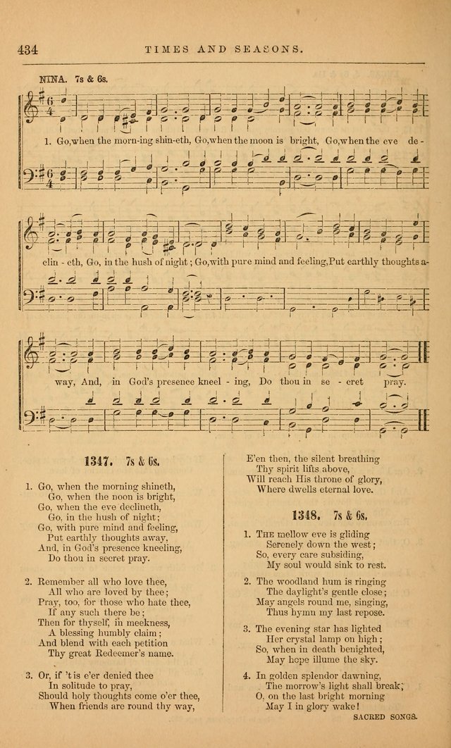 The Baptist Hymn and Tune Book: being "The Plymouth Collection" enlarged and adapted to the use of Baptist churches page 488