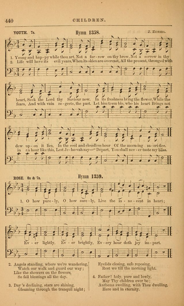 The Baptist Hymn and Tune Book: being "The Plymouth Collection" enlarged and adapted to the use of Baptist churches page 494