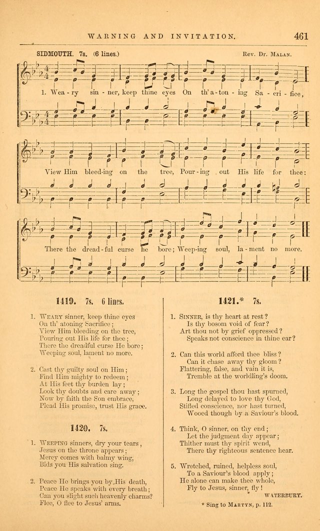 The Baptist Hymn and Tune Book: being "The Plymouth Collection" enlarged and adapted to the use of Baptist churches page 515