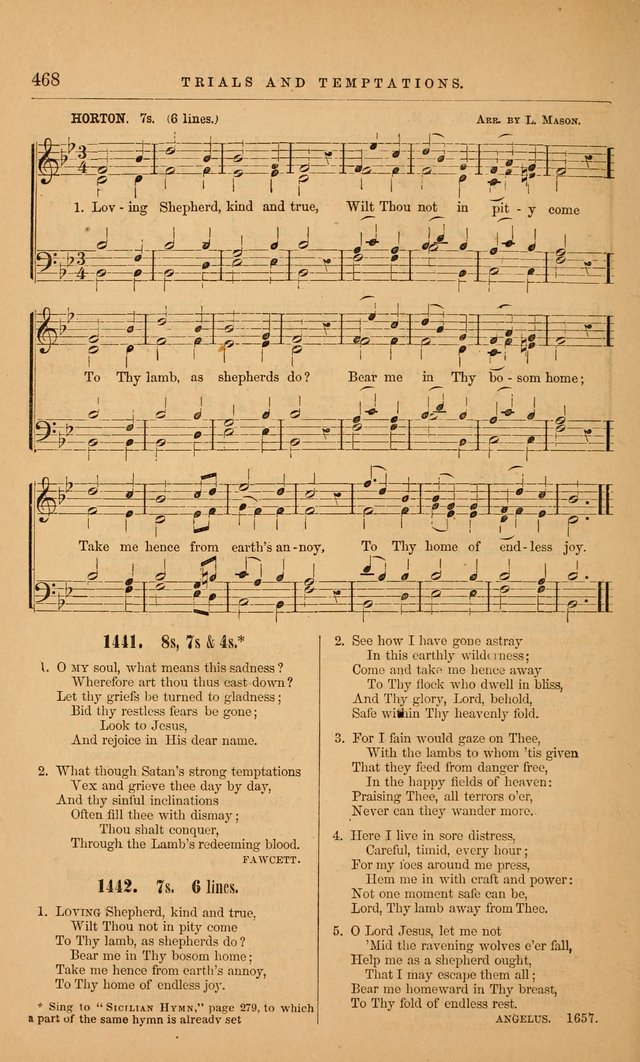 The Baptist Hymn and Tune Book: being "The Plymouth Collection" enlarged and adapted to the use of Baptist churches page 522
