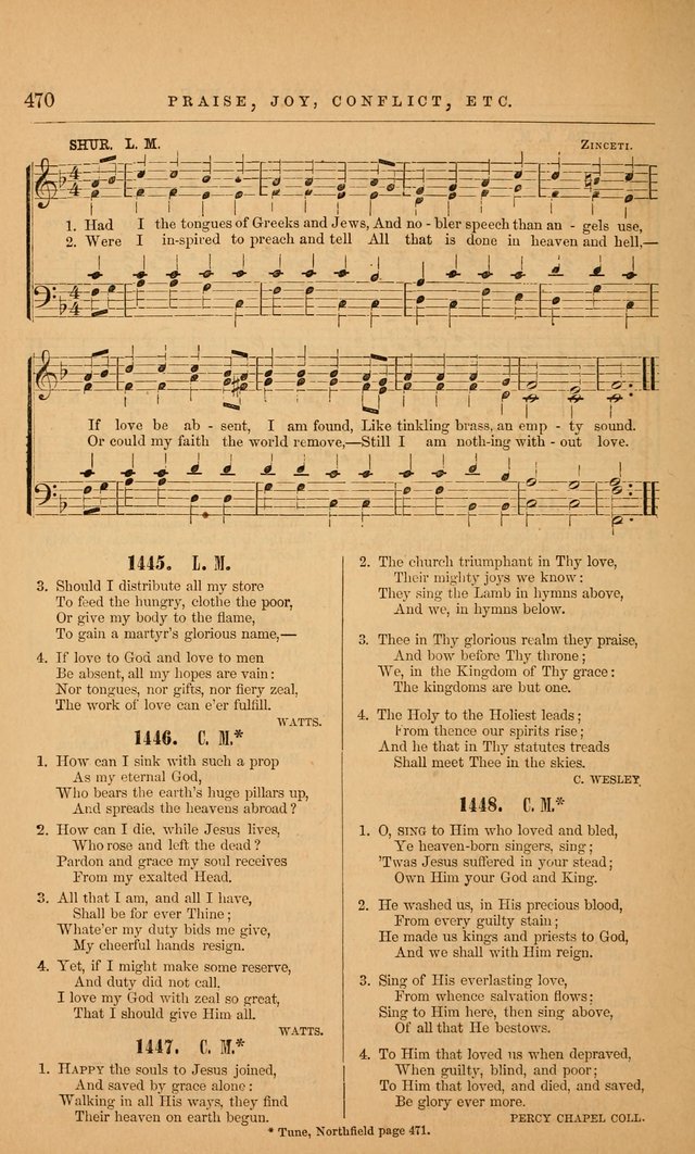 The Baptist Hymn and Tune Book: being "The Plymouth Collection" enlarged and adapted to the use of Baptist churches page 524