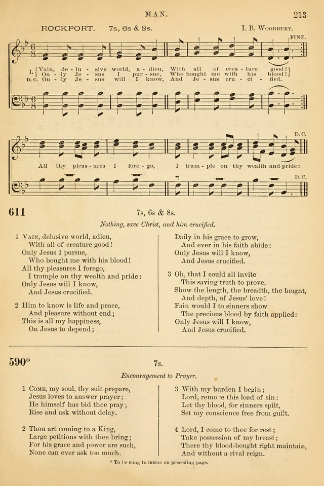 The Baptist Hymn and Tune Book, for Public Worship page 222