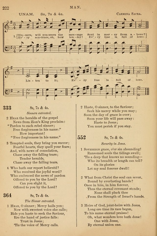 The Baptist Hymn and Tune Book, for Public Worship page 231
