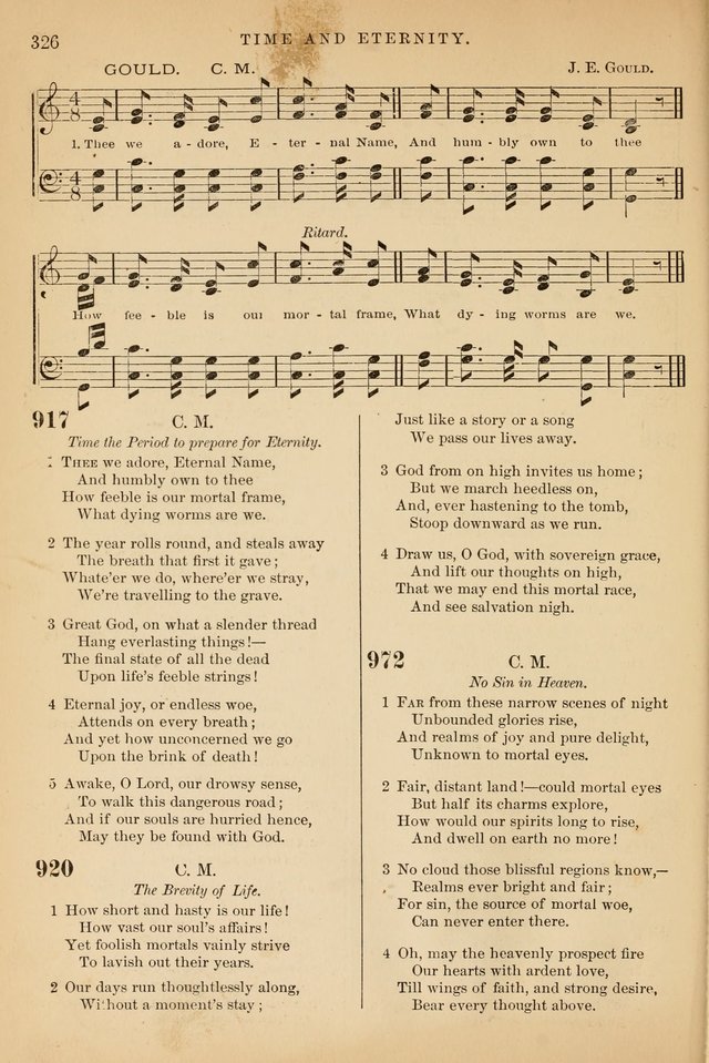 The Baptist Hymn and Tune Book, for Public Worship page 335