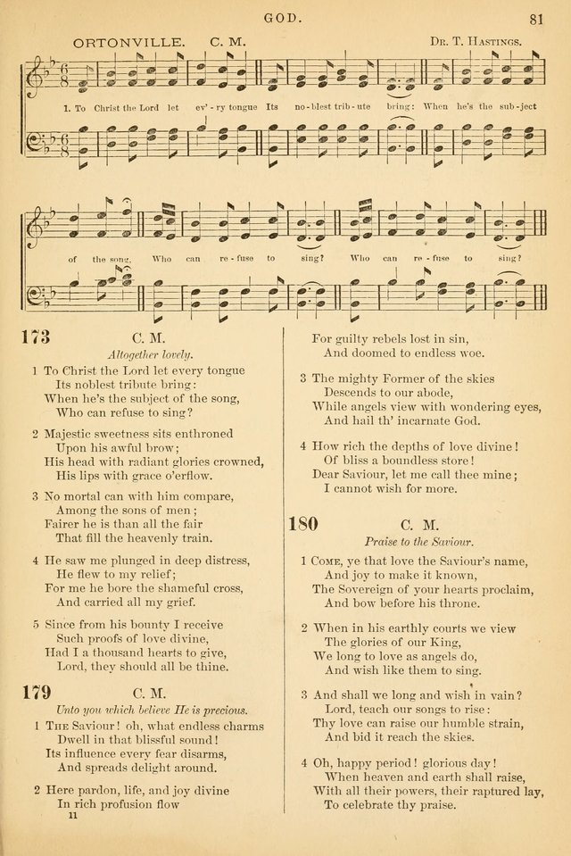 The Baptist Hymn and Tune Book, for Public Worship page 90