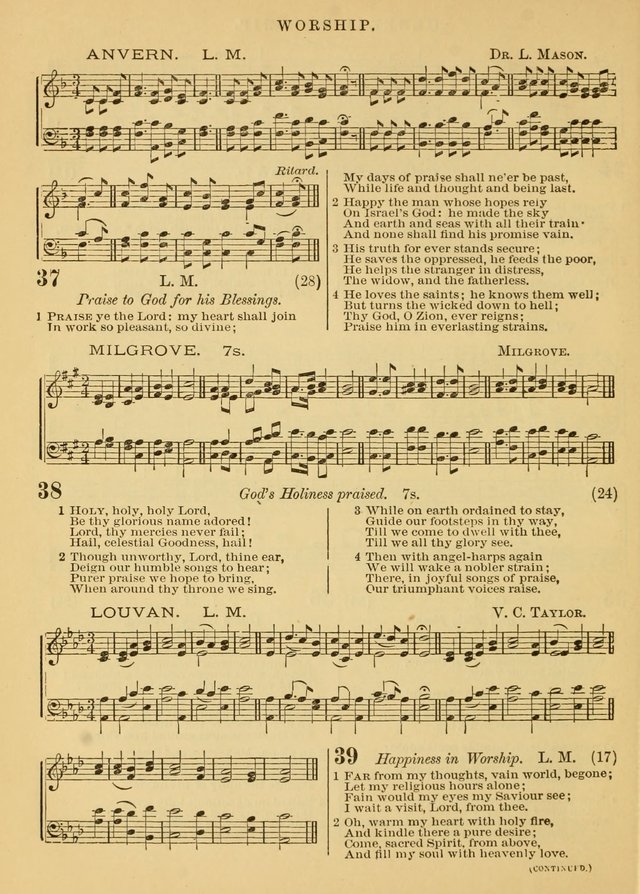 The Baptist Hymn and Tune Book for Public Worship page 18