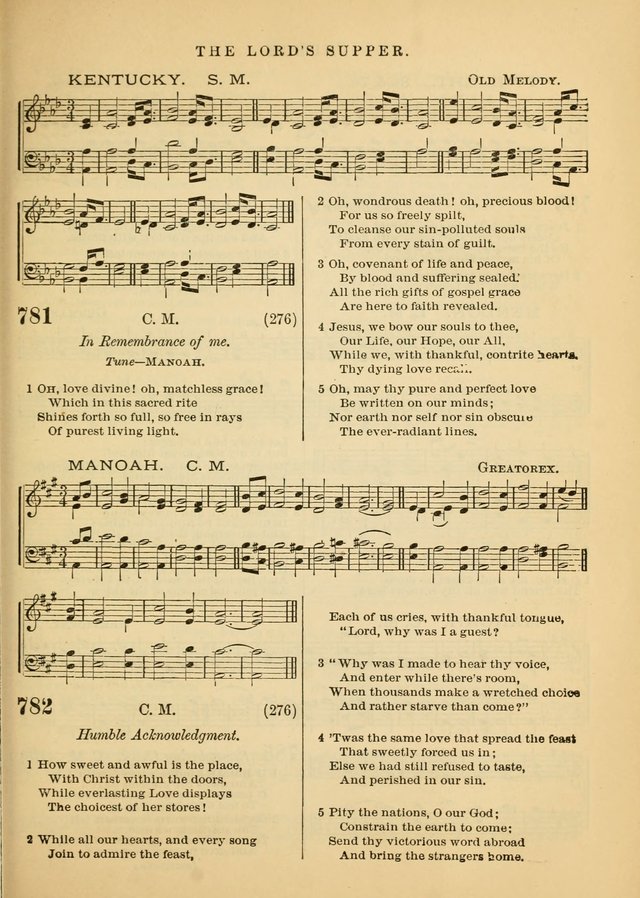 The Baptist Hymn and Tune Book for Public Worship page 287
