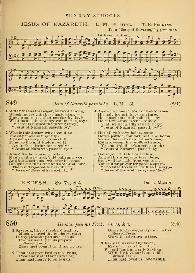The Baptist Hymn and Tune Book for Public Worship page 309