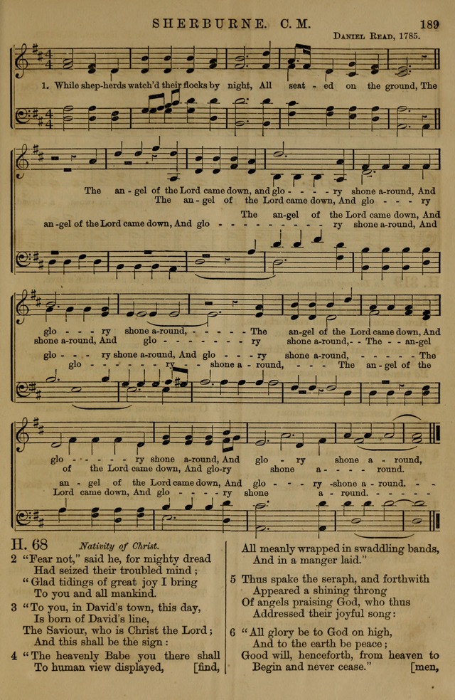 Book of Hymns and Tunes, comprising the psalms and hymns for the worship of God, approved by the general assembly of 1866, arranged with appropriate tunes... by authority of the assembly of 1873 page 187