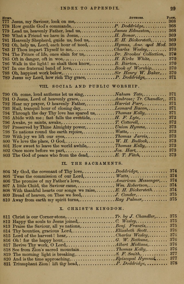 Book of Hymns and Tunes, comprising the psalms and hymns for the worship of God, approved by the general assembly of 1866, arranged with appropriate tunes... by authority of the assembly of 1873 page 27