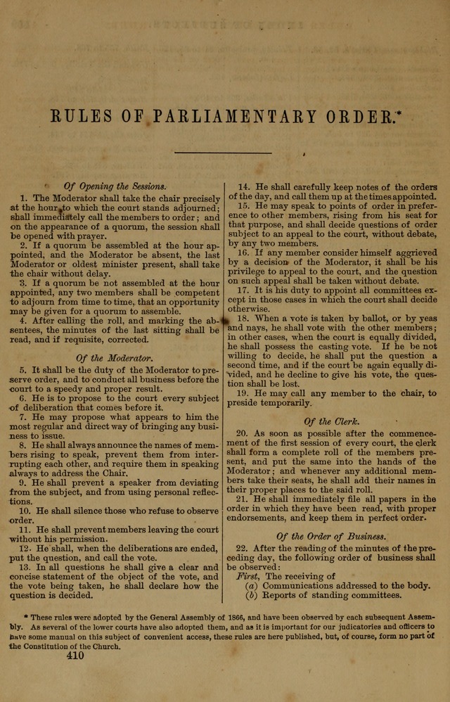 Book of Hymns and Tunes, comprising the psalms and hymns for the worship of God, approved by the general assembly of 1866, arranged with appropriate tunes... by authority of the assembly of 1873 page 408