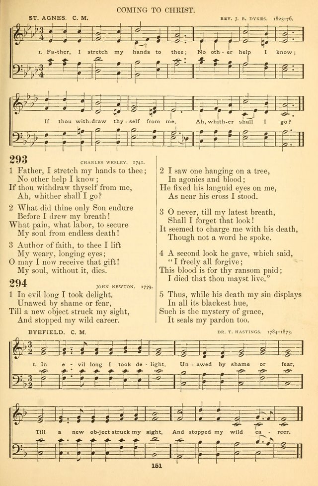 The Baptist Hymnal, for Use in the Church and Home page 164