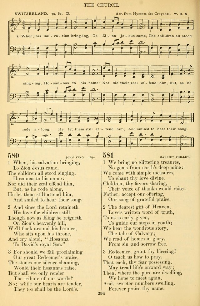 The Baptist Hymnal, for Use in the Church and Home page 307